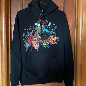 Jauz EDM artist bite this tour sweatshirt